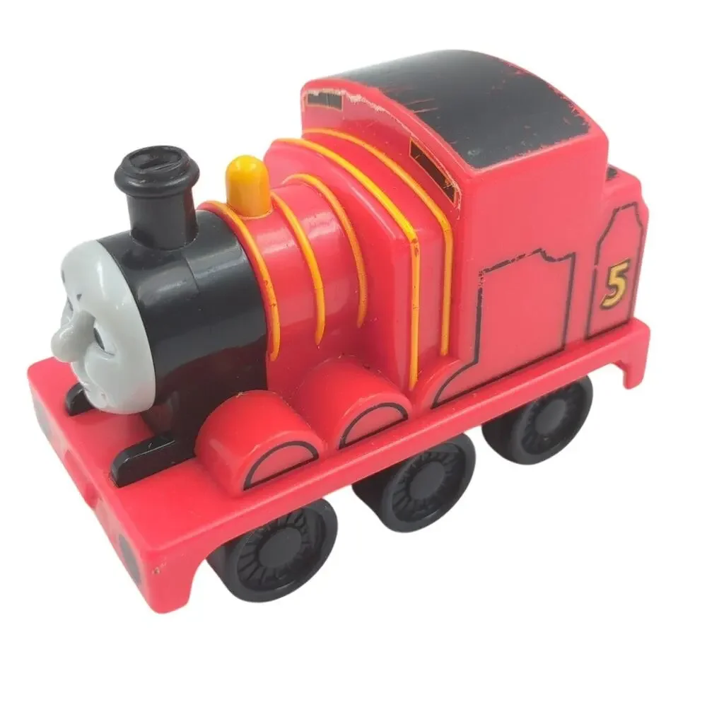 Thomas & Friends James The Red Engine Push-Along Toy Train #5 Diecast Plastic